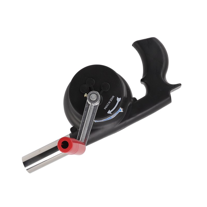 Hand Crank BBQ Blower Lightweight Portable ABS Barbecue Fan for