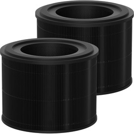 Ontheone HEPA Filter Replacement Compatible with AirExpect/AirExtend Air Cleaner Purifier JL-AP-TB01, 4-Stage Filtration High-efficiency Activated Carbon 3-IN-1 Air Clean Voc Dust, 2 Pack