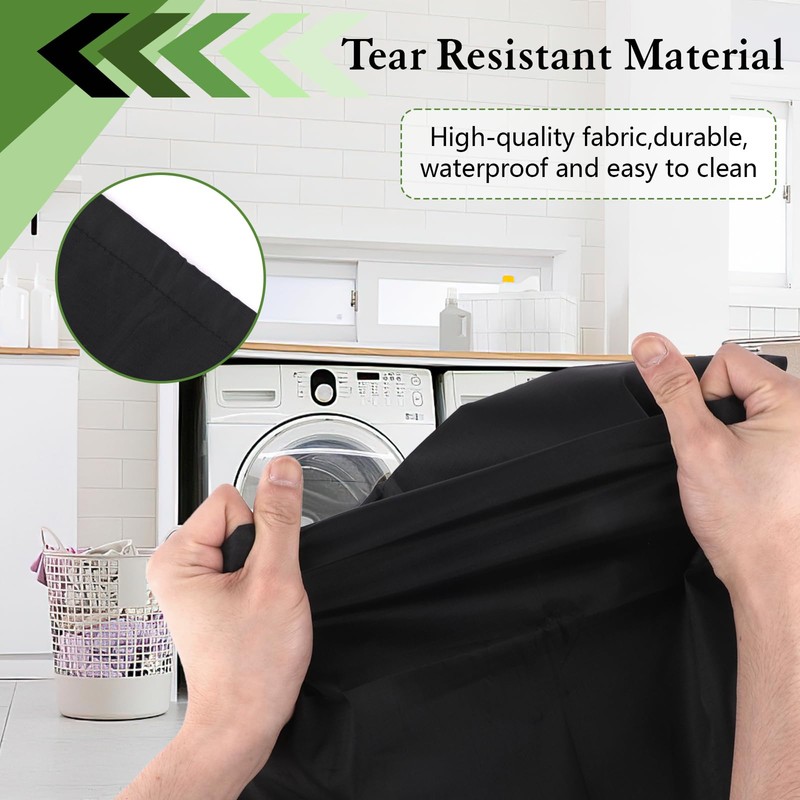 Large Laundry Bag,2 Pack Waterproof Travel Laundry Bag,Foldable Dirty Clothes