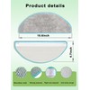 E-HAO 6 Pack Mop Pads Replacement for iRobot Roomba Combo