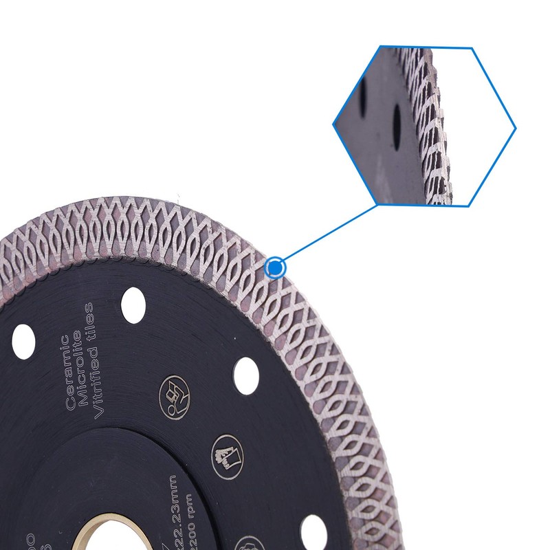 HERZO Diamond Cutting Disc 125 mm, Extra Thin Cutting Disc