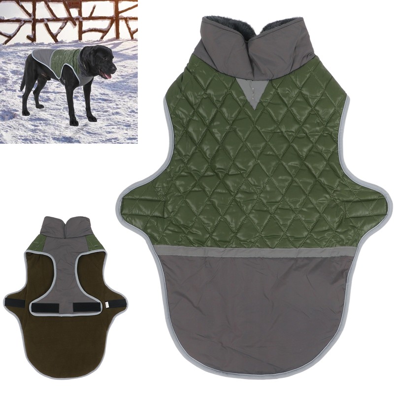 Dog Winter Coats Windproof Warm Vest Dog Jacket for Cold