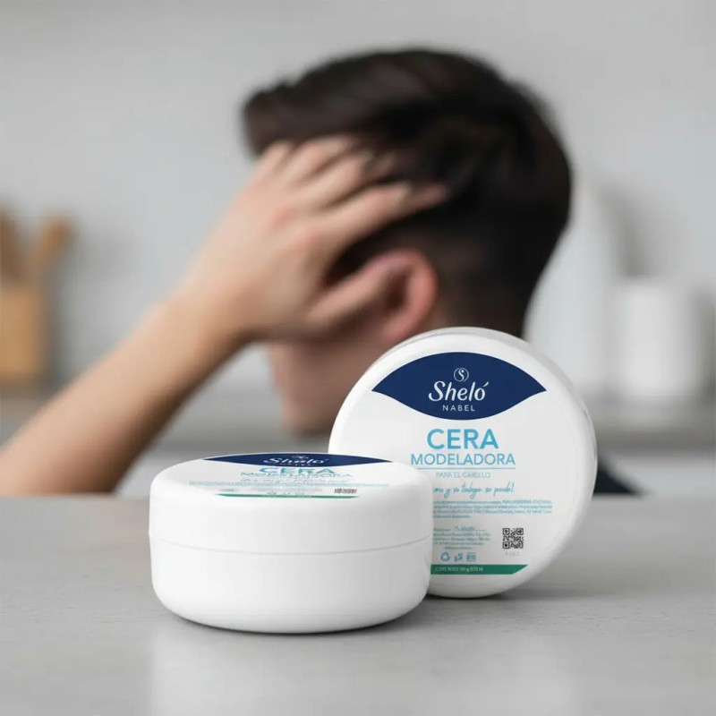 Pack Cera Modeladora Cabello 100g Shelo Nabel