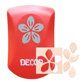 DECOP エンボスパンチ サクラ花ビラ