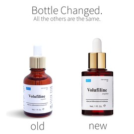 Volufiline Serum, Pure Volufiline Oil for face, breast, butt, under eyes, Skin Elasticity, 100% Genuine, France Sederma, Cosmetic Ingredient booster korean volifiline glass bottle, 1.0 fl. oz. / 30 ml
