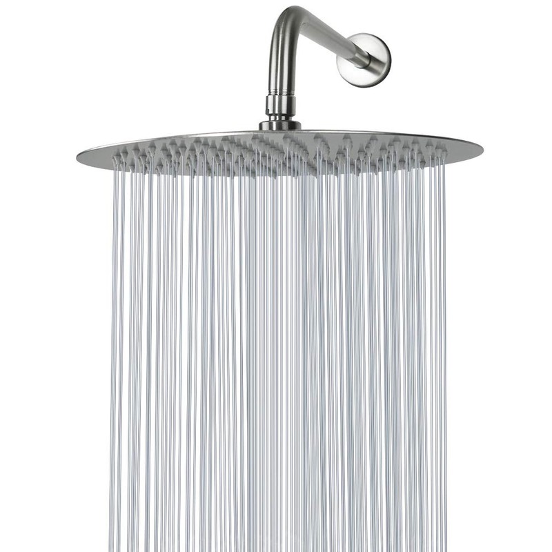 NearMoon Rain Shower Head, Ultra-Thin Design-Pressure Boosting, Awesome Some Experience,
