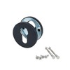 MS Beschläge Key Escutcheon, Door Rosette Black Made of Stainless