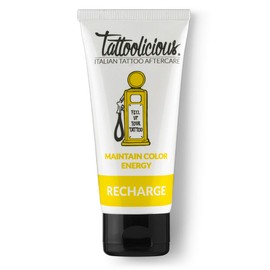 Tattoolicious RECHARGE – Tattoo maintenance cream, revitalizing, specific, with organic active ingredients, 100 ml