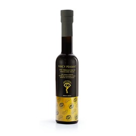 Fancy Peasant's Aged Balsamic Vinegar 200ML – Raw, Naturally Fermented, Gluten-Free, Non-GMO, Vegan, Made with Ruby Red Grapes, Perfect for Salad Dressings, Sauces, and Balsamic Vinaigrette
