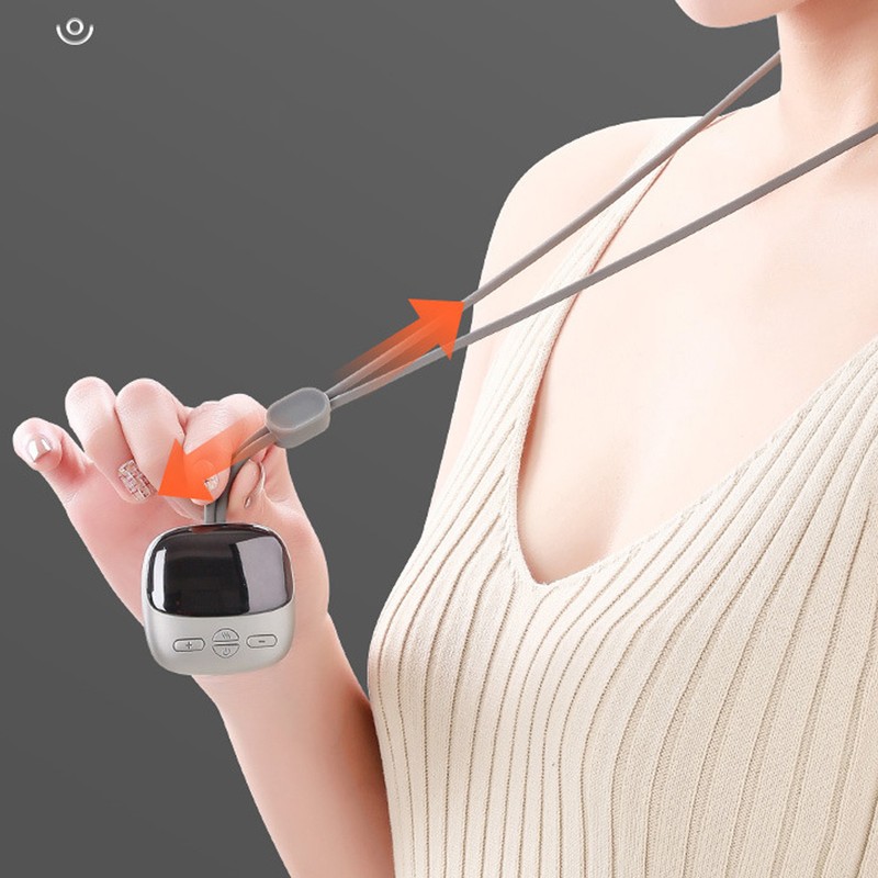 Mini Necklace Neck Massager 4 Modes 9 Strength 3 Gears