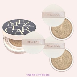 김호영 쿠션 메즈클라 스킨케어 에어핏 커버 쿠션 본품(케이스랜덤) 1개 + 리필 2개 Kim Ho-young Cushion Mezcla Skincare Air Fit Cover Cushion (Random Case) 1 Piece + 2 Refills