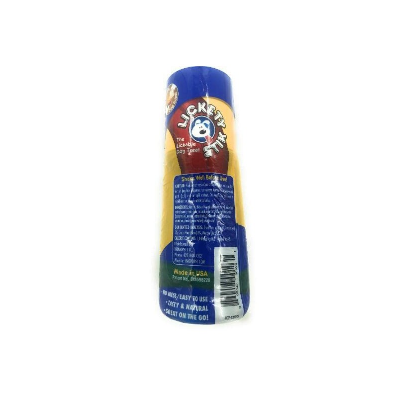 Inovopet LLC Lickety Stik Low-Calorie Liquid Dog Treat (Peanut Butter),