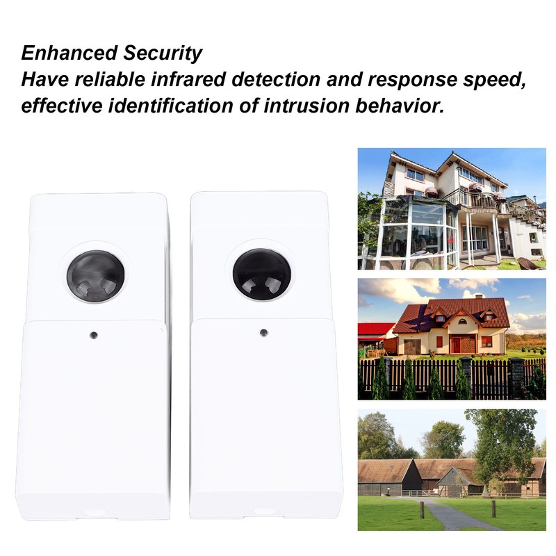 Infrared Beam Sensor White Efficient Safe IR Window Gate Opener