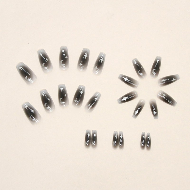 XUZOO Nail Tip, 3D Fiddle, Short, Long, Cute, Stylish, Popular,