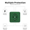 Wall Socket 250V AC 16A Earth Socket Green MZ-04