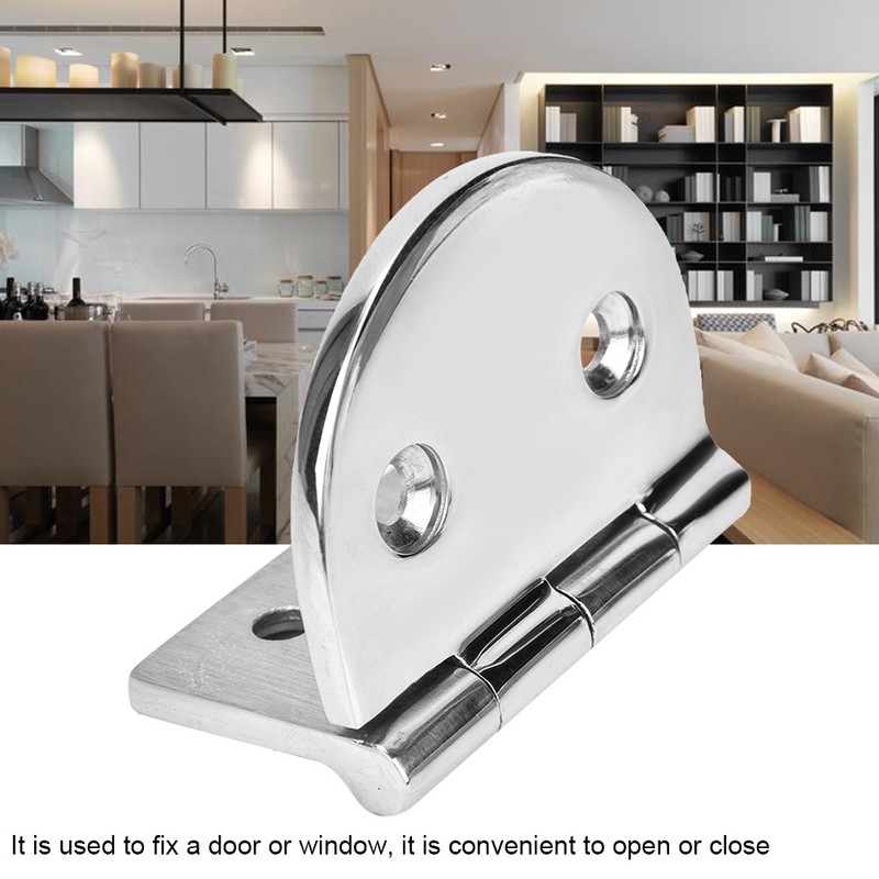 Stainless Steel Hinge Round Head Mirror Polishing Home Door Installing