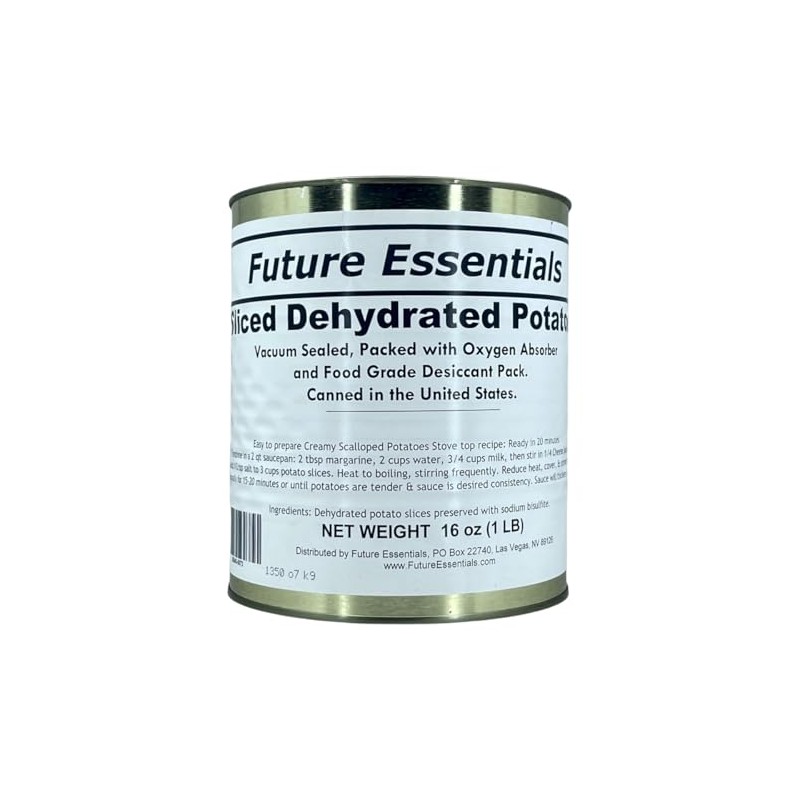 Future Essentials Dehydrated Scalloped Potatoes, Uncooked – #10 Can, 16