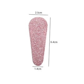 Mikinona 2 pcs Glitter Scissor Protector Covers Stylish PU Nail Scissor Cases for Manicure Shears Durable and Easy to Install for Nail Care