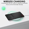 Slim Wallet Tracker Card for Android, Wireless Rechargeable Bluetooth Smart