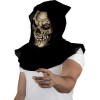 Máscara Calavera Cráneo Muerte Parca Terror Halloween Ocre Skull Grim