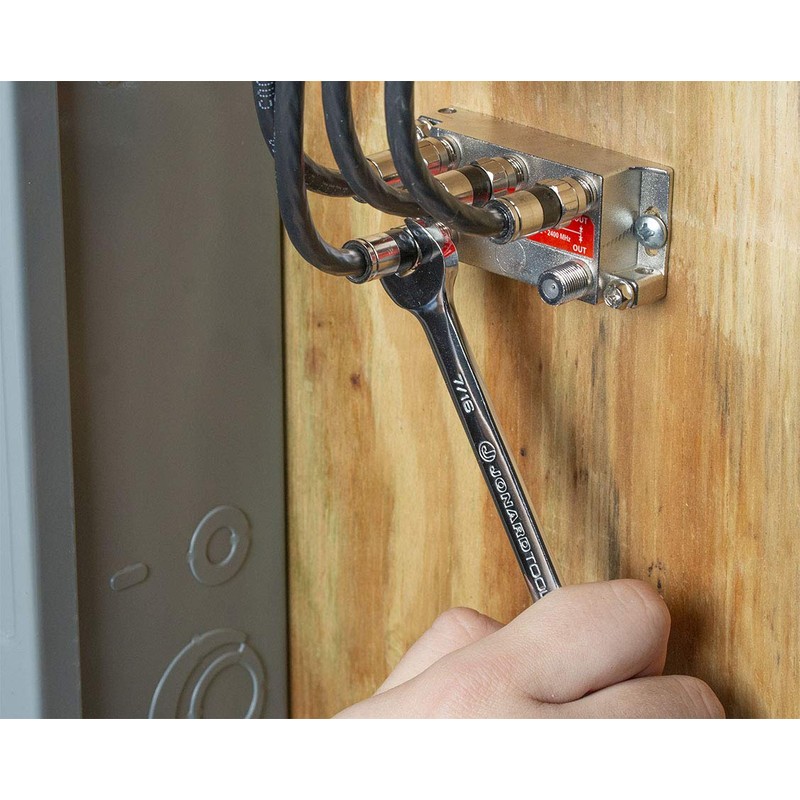 Jonard Tools OW-38716 Open End Wrench 3/8" & 7/16"