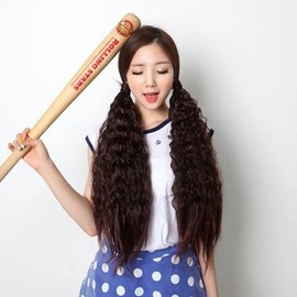 Bundle type ponytail rolling chew pop (WFI7NR5) Yellow brown WFI7NR5 / 묶음형 포니테일 롤링츄팝 (WFI7NR5) 옐로우브라운WFI7NR5