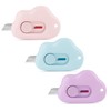 6 Pack Retractable Box Cutters, Cute Box Opener- Cloud Mini
