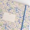 Karen Adams Folio Notepad Blue Floral