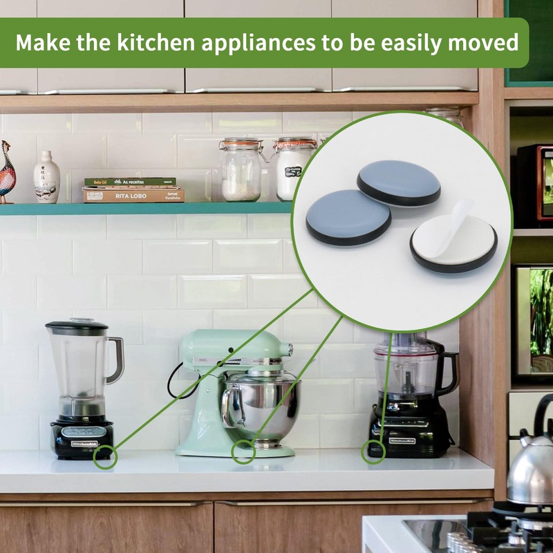 COVERCORNER Appliance Sliders for Kitchen Appliances, Kitchen Appliance Sliders for