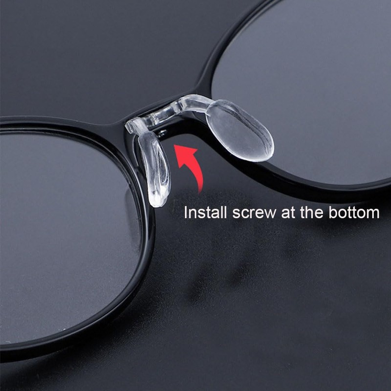 1PC Plate Glasses Frame Eyeglass Saddle Bridge Nose Pads Piece