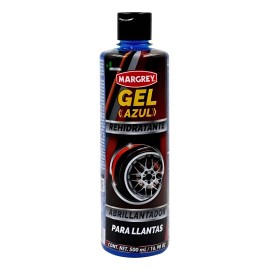 Gel Azul Abrillantador 500 Ml. C/esponja Margrey Azul