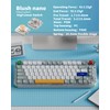 nuphy Kick75 Wireless Mechanical Keyboard with Knob,75% Layout 80 Keys