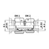 Hydraulic Connectors with Sealing Cone 18L/20S Straight Reducer