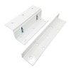 Visionis LZ300-WH L and Z White Bracket 300lbs Electromagnetic Lock