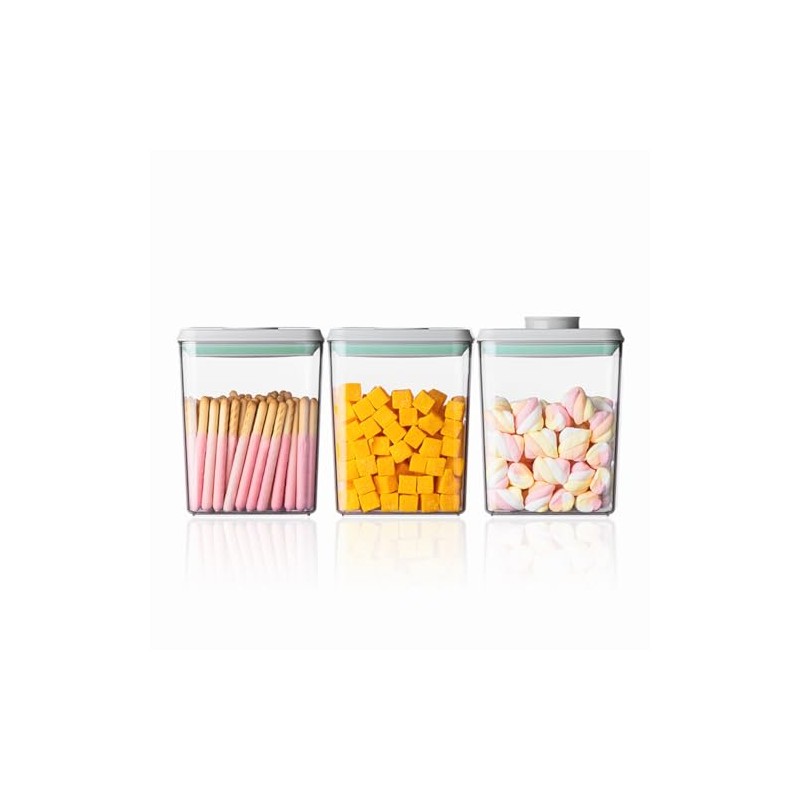 Ankou Pop Airtight Food Storage Containers with Lids- 3 Pcs