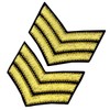 Millitary Uniform Chevrons Sergeant Stripes US Army Embroidered Arms Emblem