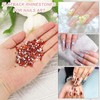 PATIKIL 2880Pcs SS3 Round Flatback Rhinestones, 1.2-1.4mm Flat Back Crystal