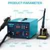 BK701D 700W Soldering Station, 2 In 1 Hot Air Rework