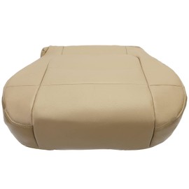 Driver Bottom Leather Seat Cover Tan for Ford F150 2001-2003 Lariat Super Crew