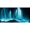 AWERT 48x24 inches Rock Cave Aquarium Background Rock Pillar Terrarium