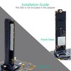 M.2 SSD Adapter Card KEY A/E NGFF to Nvme Solid