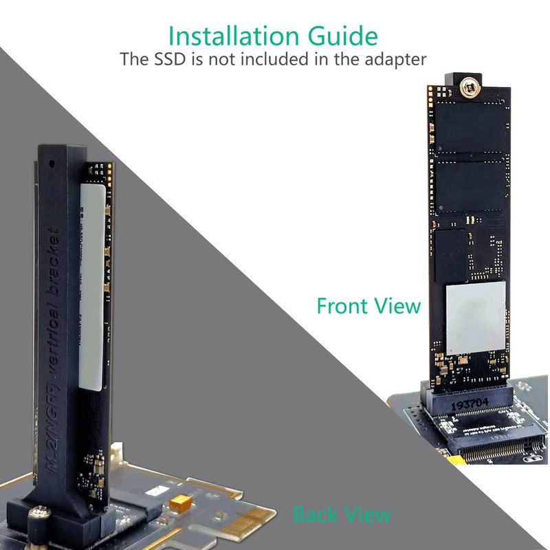 M.2 SSD Adapter Card KEY A/E NGFF to Nvme Solid
