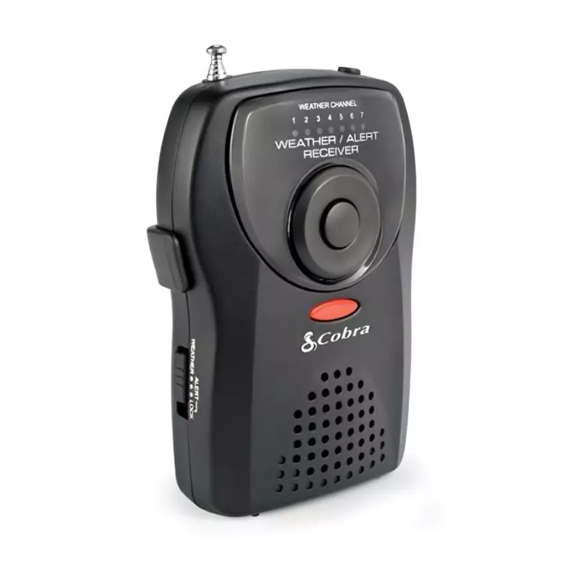 Cobra CWR100 NOAA Weather Radio / Emergency Alert Receiver, 7