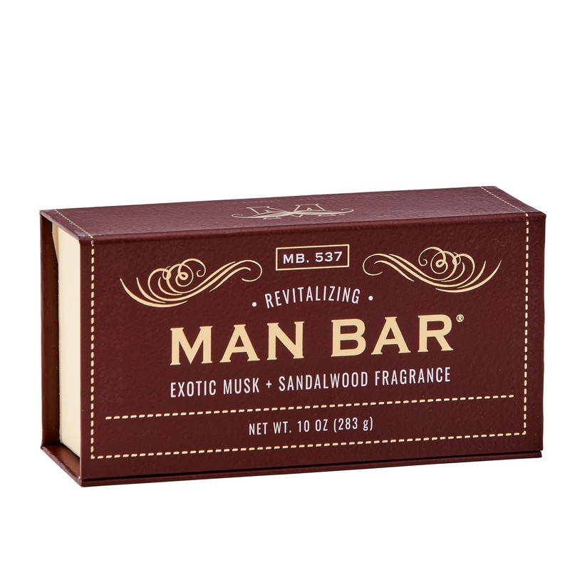 San Francisco Soap Company Revitalizing Man Bar, Exotic Musk &