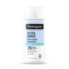 Neutrogena Ultra Sheer Mineral Face Liquid Sunscreen SPF 70, Broad