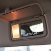 Zephyraxis 3PCS Trust in God Rearview Mirror Sticker, God is