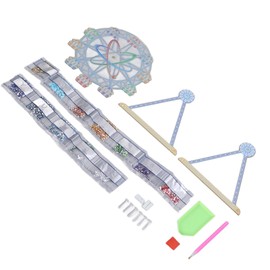 Diamond Painting Parent Child Interaction Ferris Wheel Hand Made DIY Diamond Painting Living Room Decoration