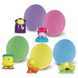 Learning Resources Beaker Creatures Monsterglow 5-Pack, Science Exploration, Slime, STEM, Homeschool, Ages 5+, Multi