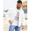 Bindefon Denim Jackets for Men Trucker Jean Jacket Unlined Coats