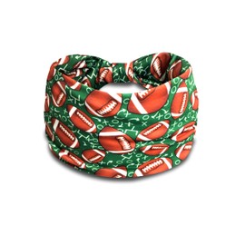 Unisex Soft Football Turban Headband, Hair Accessories for Women